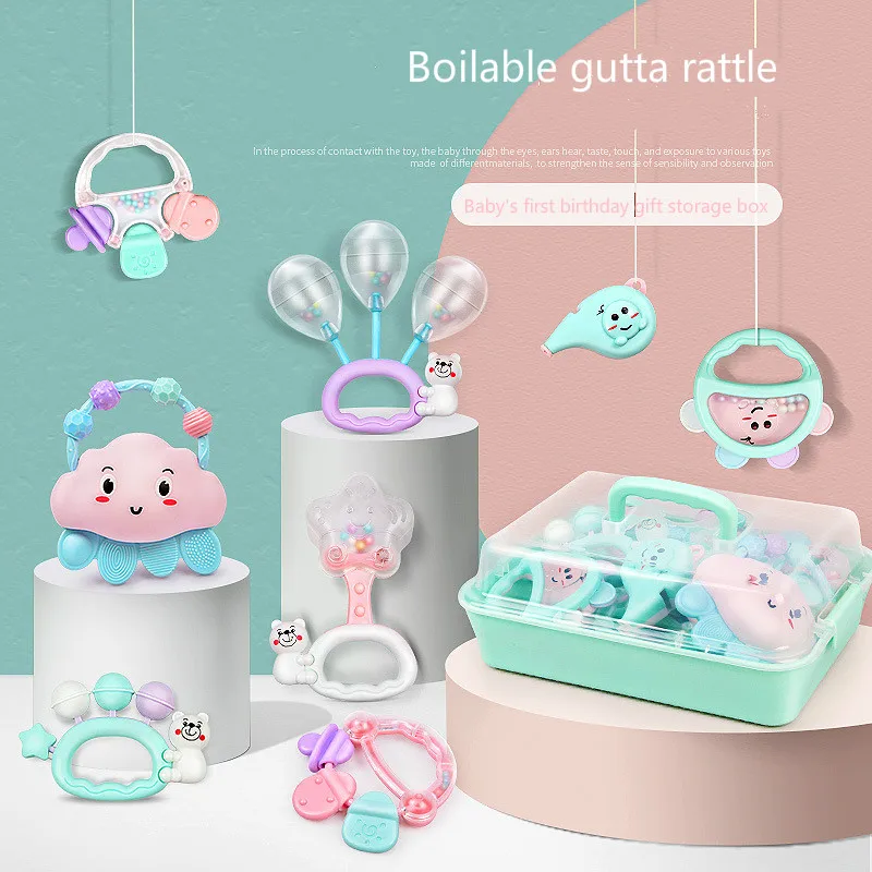 Детские игрушки для малышей 0-1 лет погремушка новорожденных детей 3-6-12 месяцев