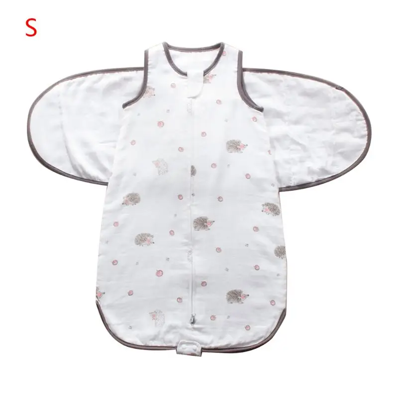 

Newborns Swaddle Sleepsack Cotton Infant Sleeping Bag Baby Adjustable Wrap Cloth K1KC