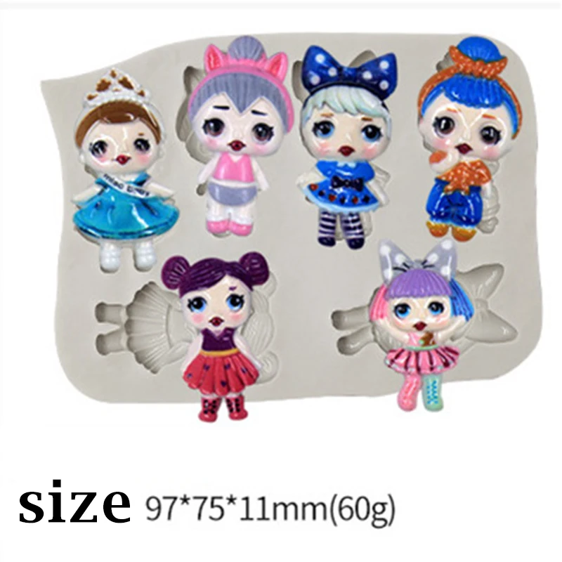 LOL мультфильм DIY рождественские инструменты для резки печенья 3d форма милый