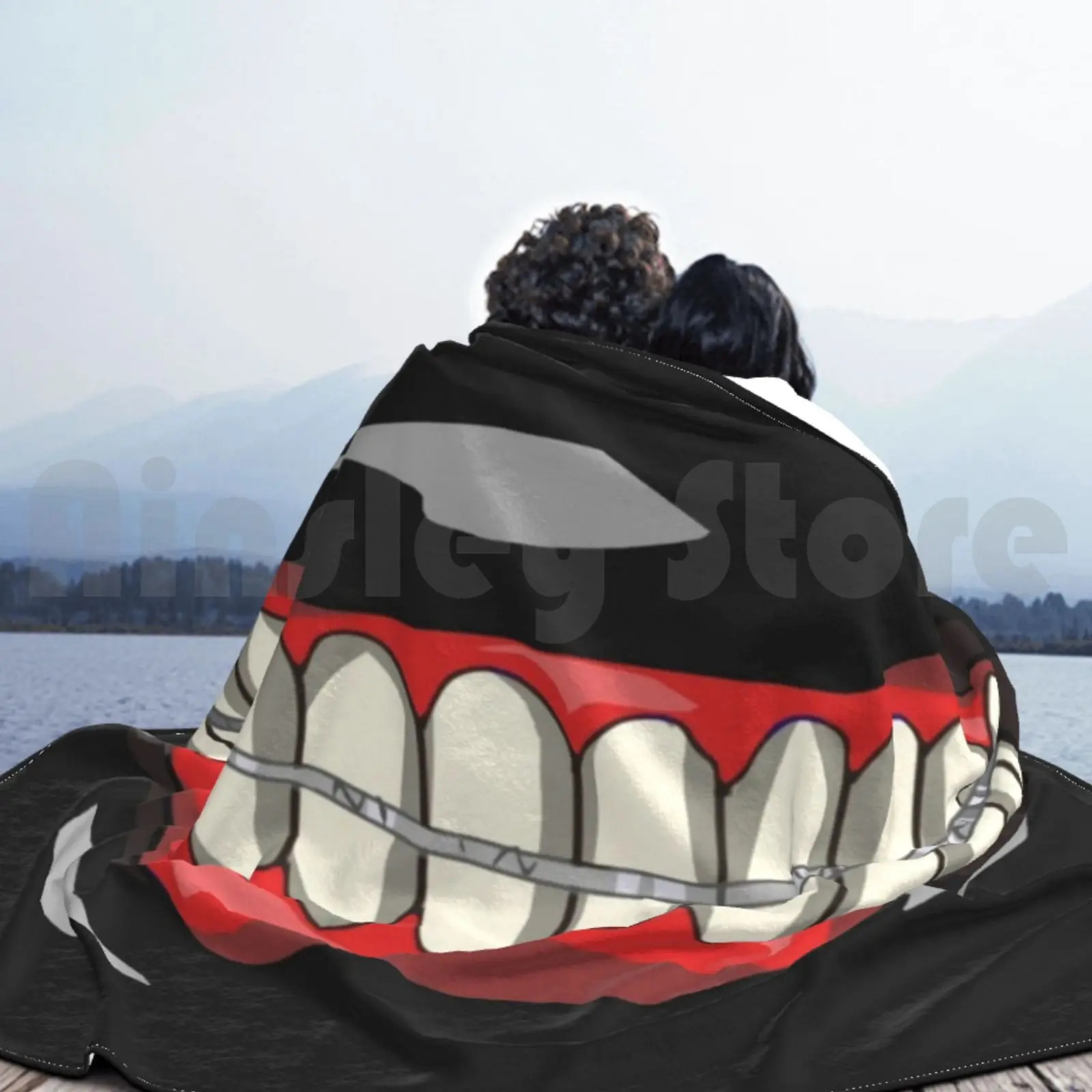 Аниме одеяло для дивана кровати путешествия Kaneki Ken Kanaki Манга видеоигры