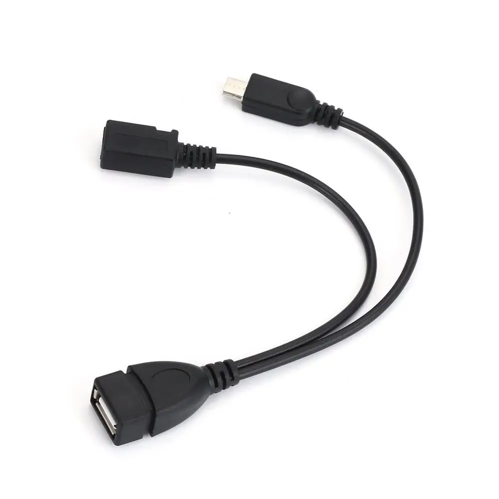 2 в 1 Otg адаптеры Micro Usb Male Female To кабель адаптер|Переходники и адаптеры| |