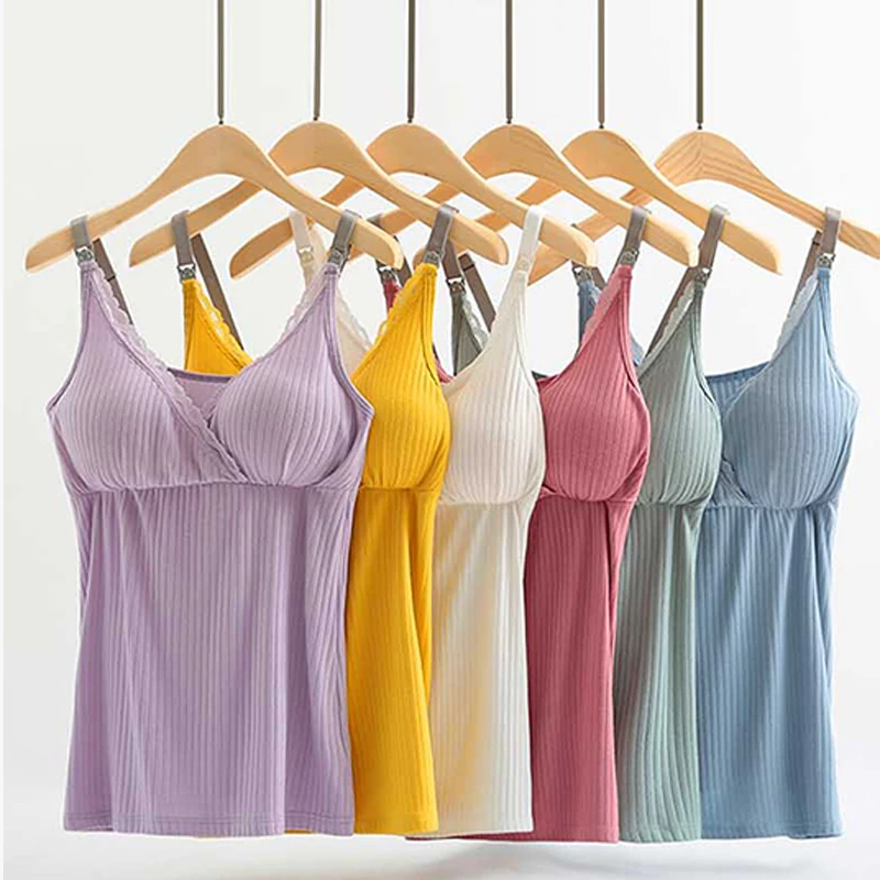 

Breastfeeding sling vest breast-feeding top summer pregnant pregnant sling skirt out hit bottom sujetador lactancia bras