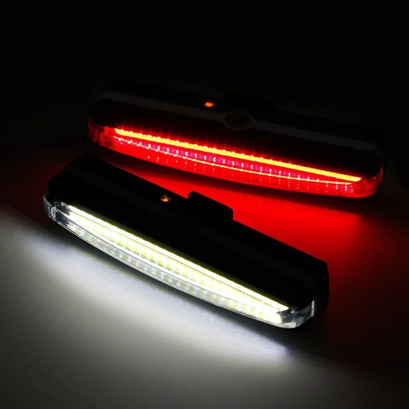 

6 Modes Cycling Bright LED Bicycle Rear Lamp USB Rechargeable MTB Bike Tail Light Mount Set For Night Cycling Safety Lanter