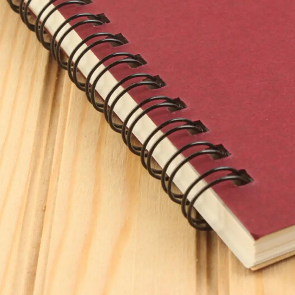 

60-page Spiral Coil Notebook Blank Inner Page Paper Diary Drawing Stationery