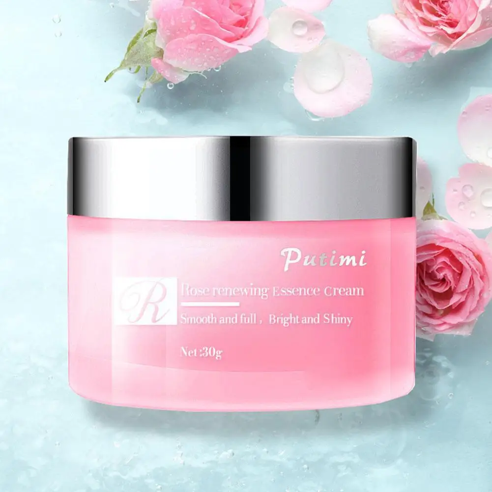 

Rose Face Cream Nourishing Skin Care Whitening Dark Remove Face Smooth Aging Anti Spots Freckle Cream Cream Day Lifting V2P8
