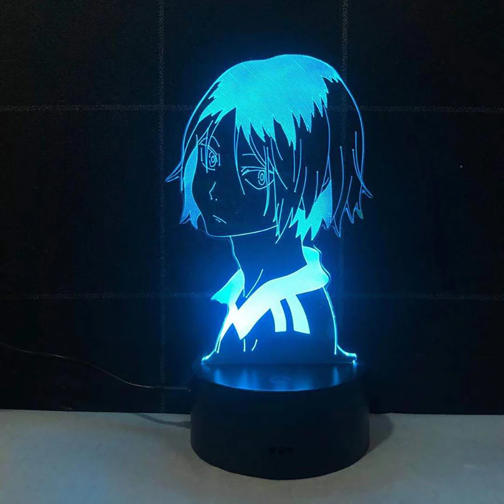 1 шт. светодиодный цветной Ночной светильник 6 Цвета сенсорный Управление ночной