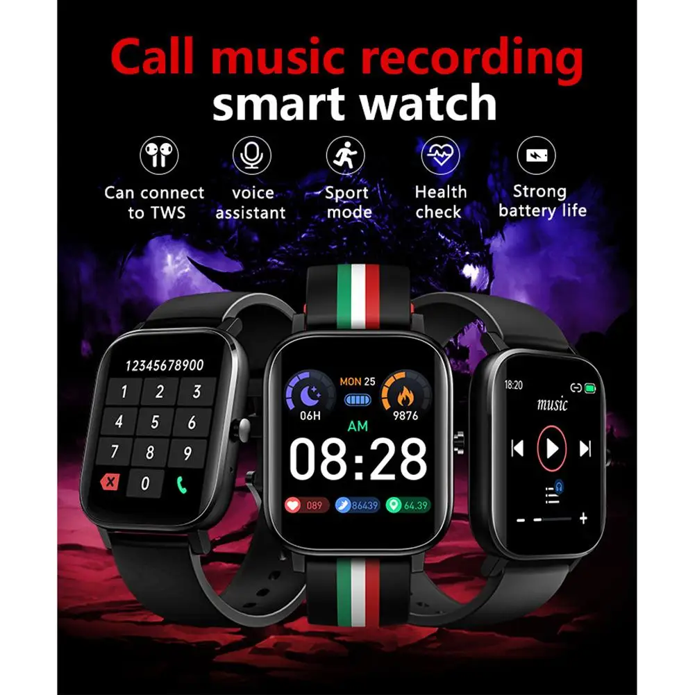 Смарт часы Mt2 с поддержкой Bluetooth для звонков музыкальный проигрыватель