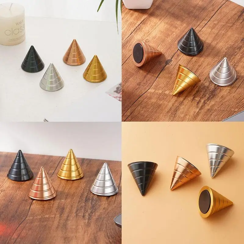 

Desktop Hypnosis Decompression Finger Flip Toy Stress Relief Toy Anti-Stress Pocket Aluminum Rotating Top