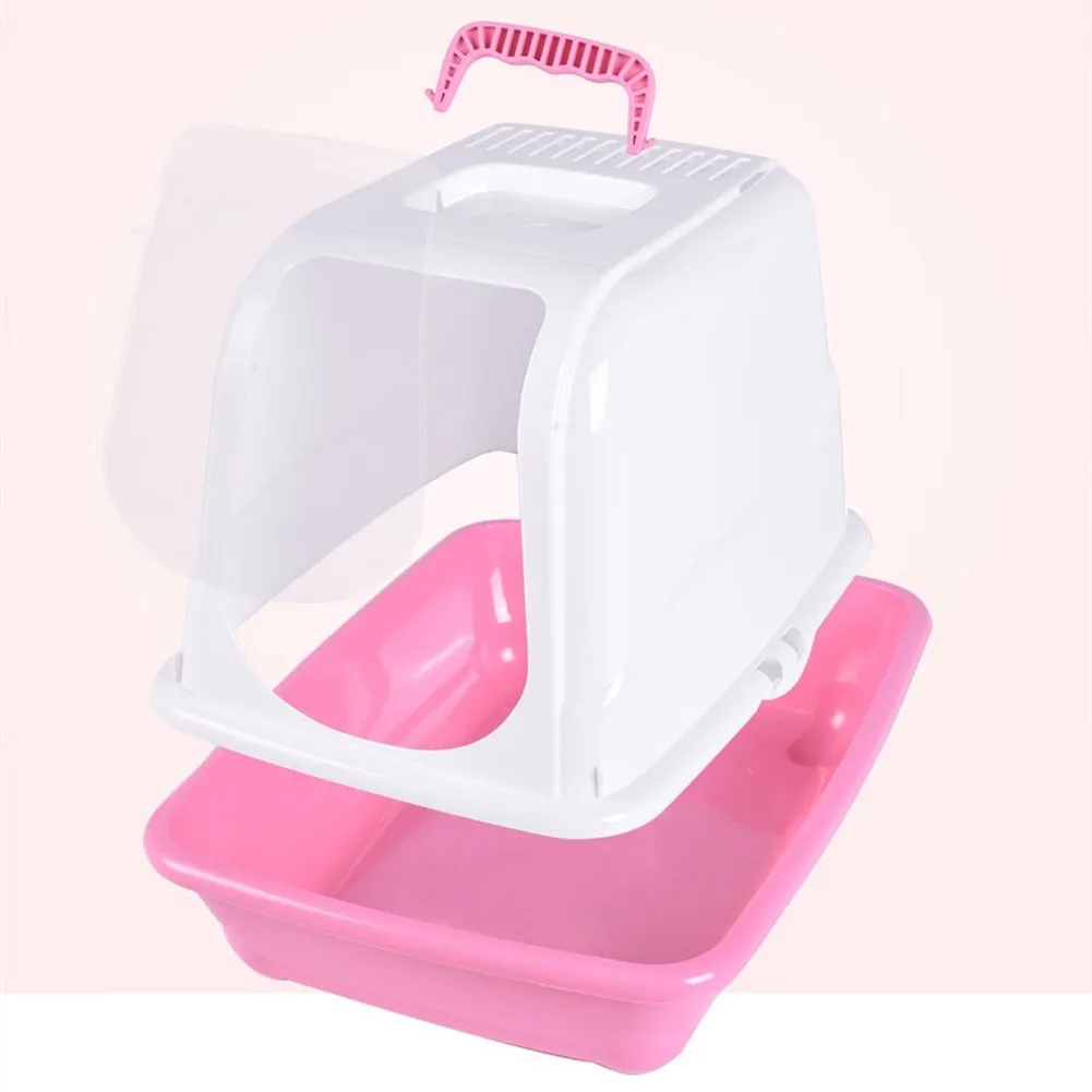 Полностью закрытый ящик для кошачьих туалетов дезодорант и защита от брызг