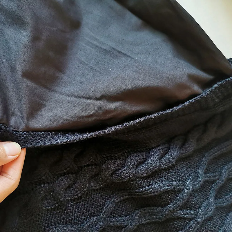 Sweater Woman 2021 Kuzuwata Knit Tops Fake Two-piece Long Sleeve Casual Loose Plain Female Pullover Jumper Korea Women Clothing | Женская