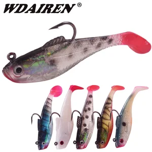 Рыболовная приманка с Т-образным хвостом, 50 мм, 80 мм, 1 шт.