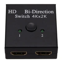 new hdmi compatible splitter switch bidirectional 2 input to 1 output or 1 in to 2 out 1080p passthrough switcher