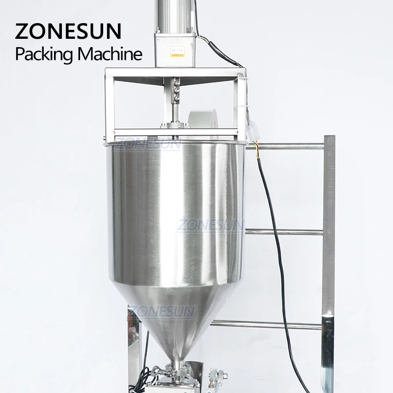 ZONESUN Автоматическая паста Чили масляный соус уксус герметизация измерительная