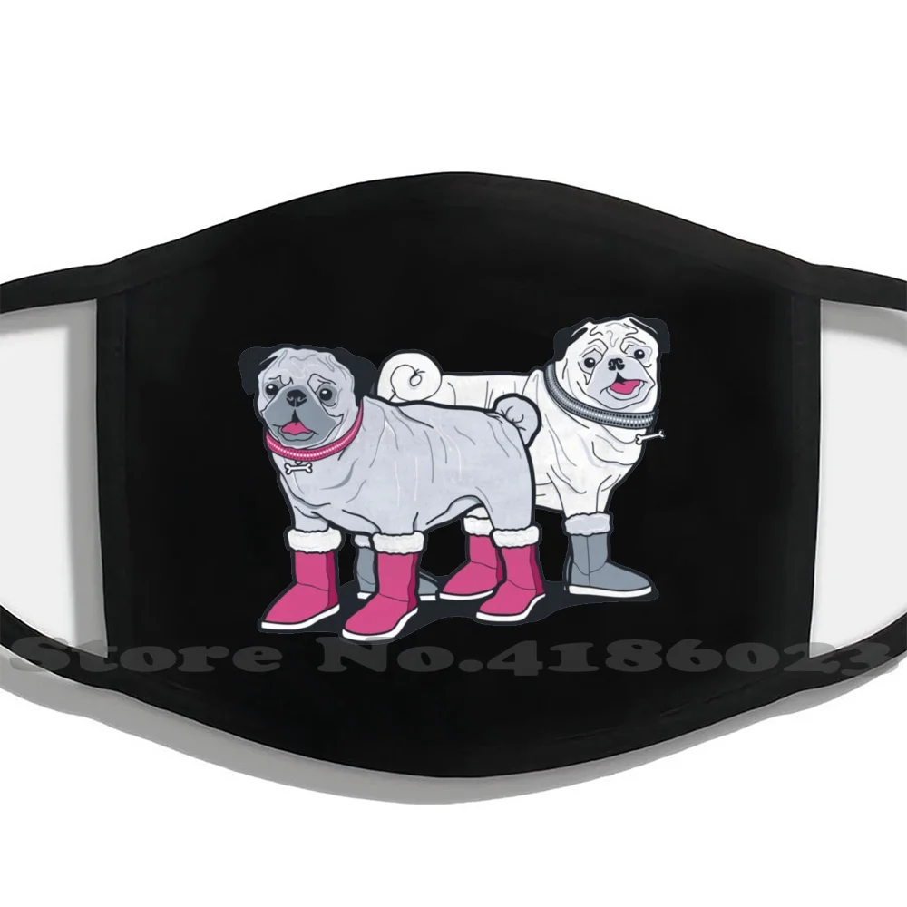 

Pugs In Uggs Diy Adult Kids Mouth Mask Face Masks Uggs Pugs Dog Pug Puggs Not Uggs Funny Puppy Cute Pug In Uggs Dogs Pet Dog In