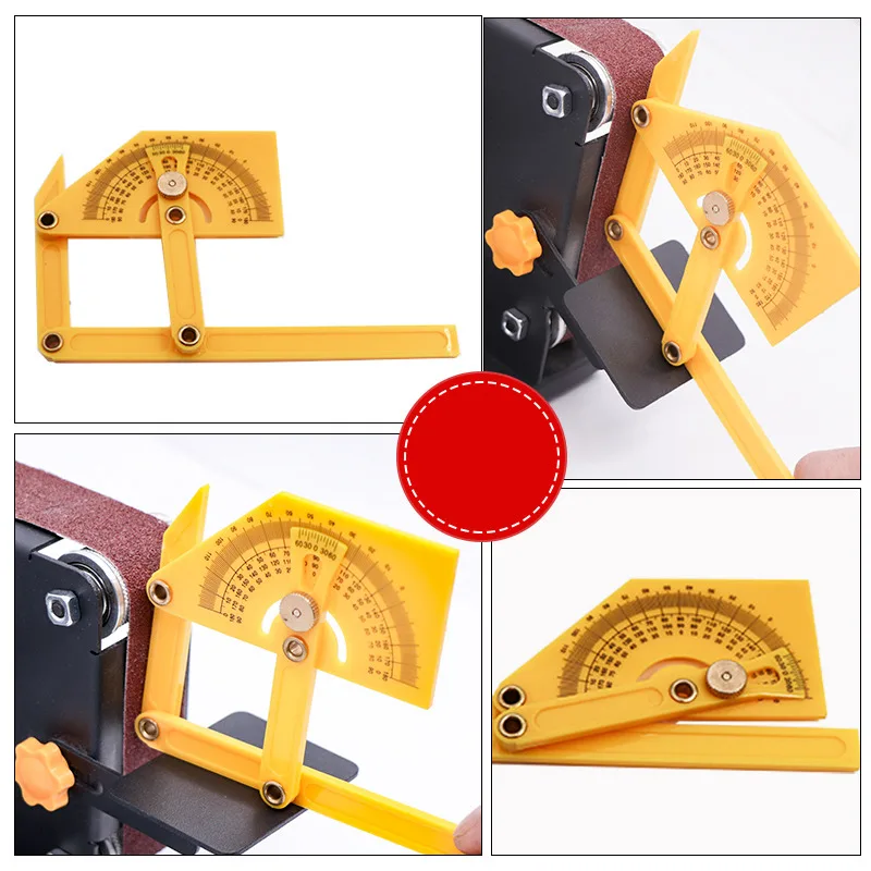 

Precise Protractor And Angle Finder Woodworking Measurement Tools 0 To 180 For Measure Inner/Outer Angle Plastic Protractor