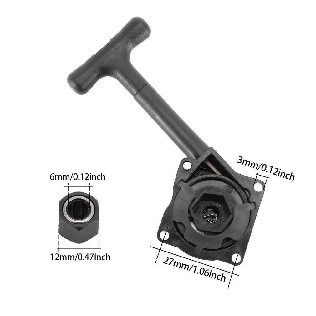Портативный ручка тянуть стартер комплект для HSP 1/10 R020 16 18 21 RC нитро-двигателя Himoto
