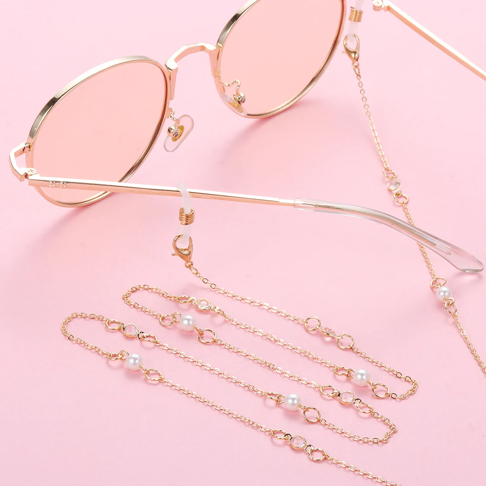 Новинка 2020 цепочка для очков чтения женщин металлический держатель