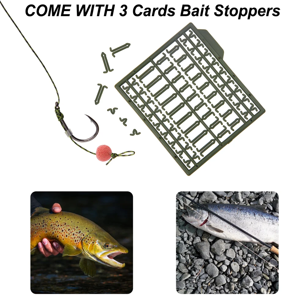 25 шт. аксессуары для ловли карпа с 18 рыболовные снасти 3 фиксаторы волос 4 игла