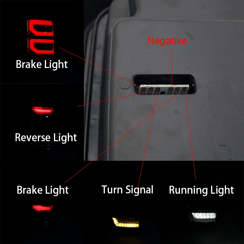 New LED Rear Lights for Lada Niva 4x4 1995- 2 pcs Smoke or Red with a Running Turn Signal Car Styling Accessories Tuning Lamp | Автомобили