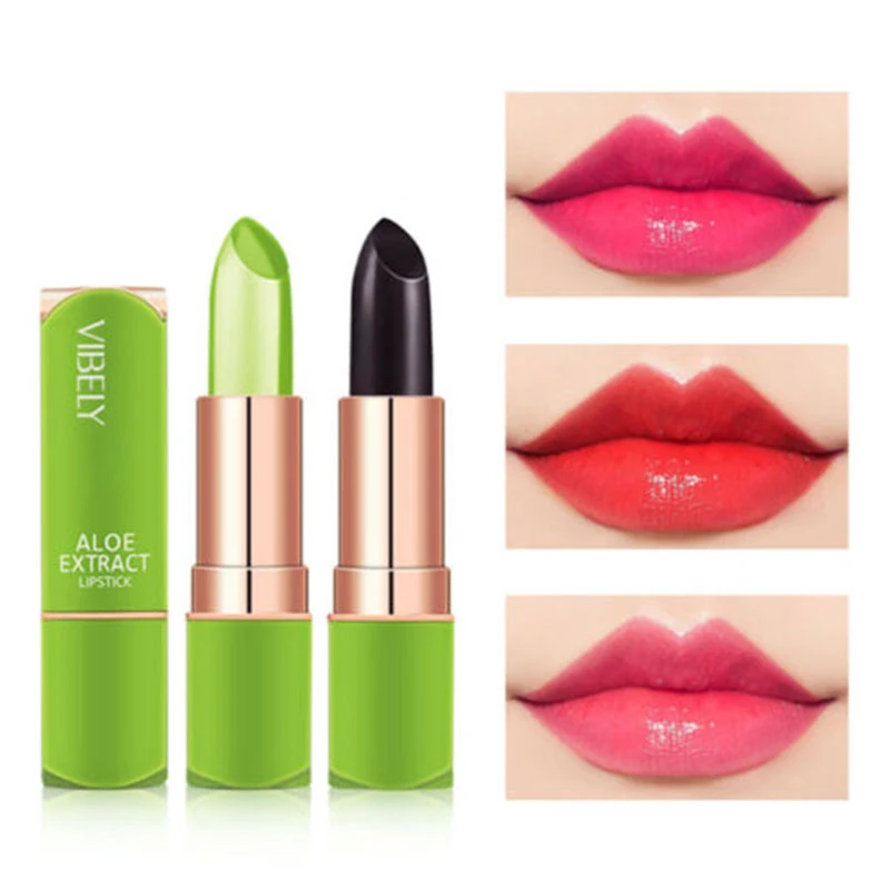 

1Pc Jelly Lipstick Lip Balm Lip Gloss Moisturizing Warm Feeling Color Changing Jelly Lipstick Long Lasting Lip Makeup