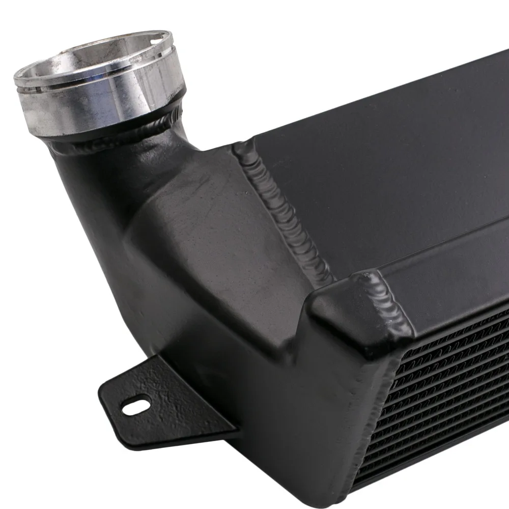 Черный интеркулер с передним креплением для дизельных двигателей BMW E90 E91 E92 E93 325D