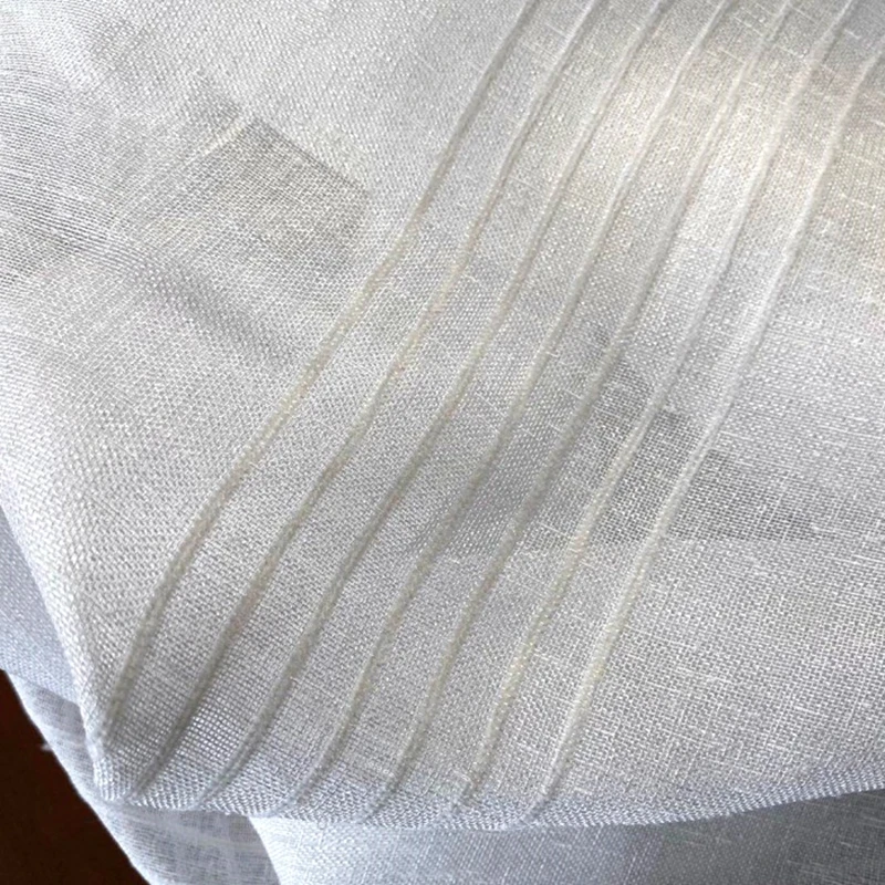 Корейская льняная штора для поднятия двери занавеска кухни ванной комнаты белая