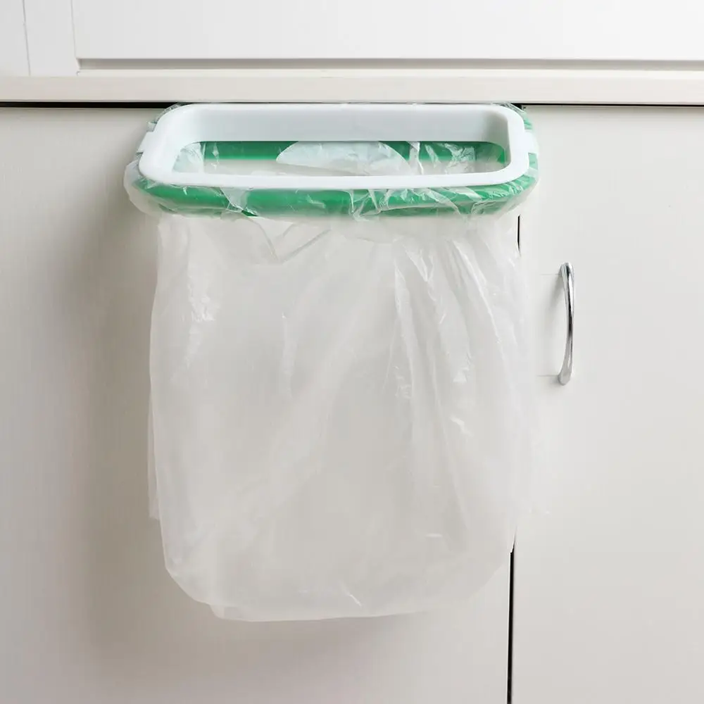 1 шт. пластиковая вешалка для мешков мусора переносная подвесная сумка стеллаж