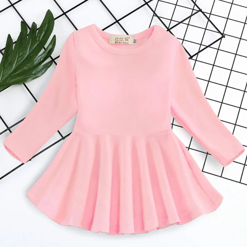 FD377-Pink Одежда с Минни Маус для новорожденных девочек комплект одежды в горошек для детей костюм из футболки и штанов верхняя одежда для маленьких девочек спортивный костюм, комплекты одежды - Цвет: FD377-Pink