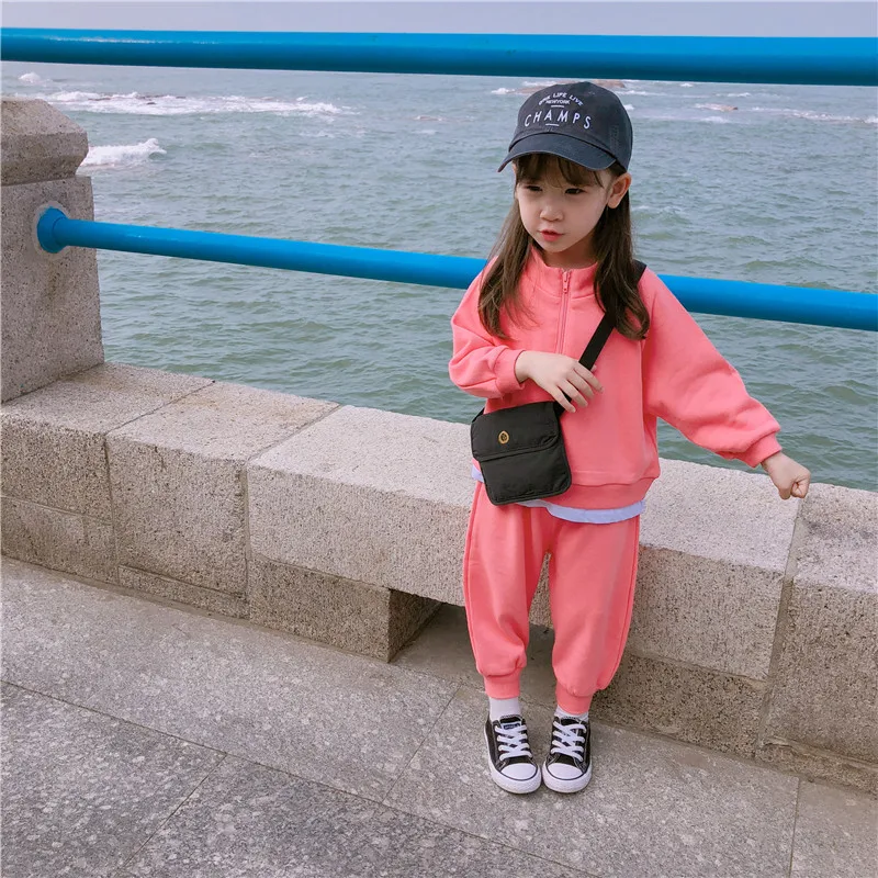 2019 Новое поступление осенних комплектов одежды в Корейском стиле повседневное