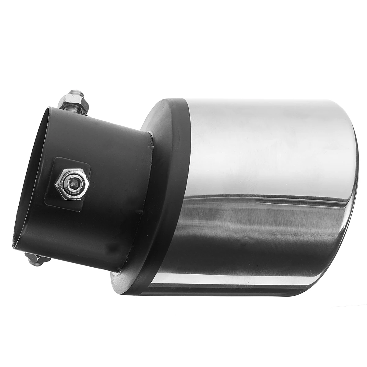 Новинка 63 мм Автомобильный хромированный Выпускной Ppipe гриль плавник акулы из