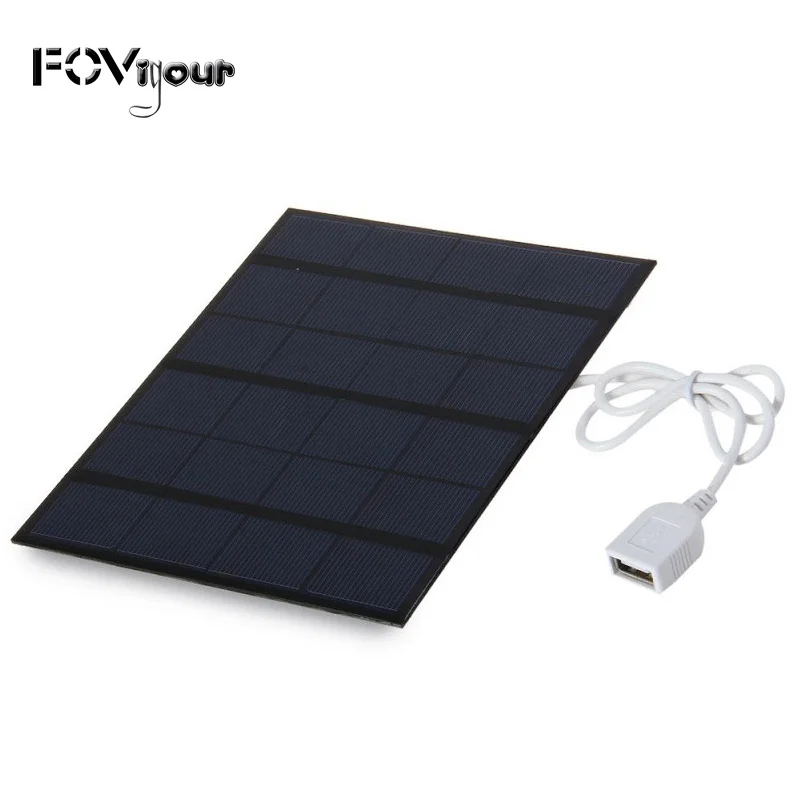 Fovigour оптовая продажа солнечных панелей DIY мобильный телефон зарядка эпоксидной