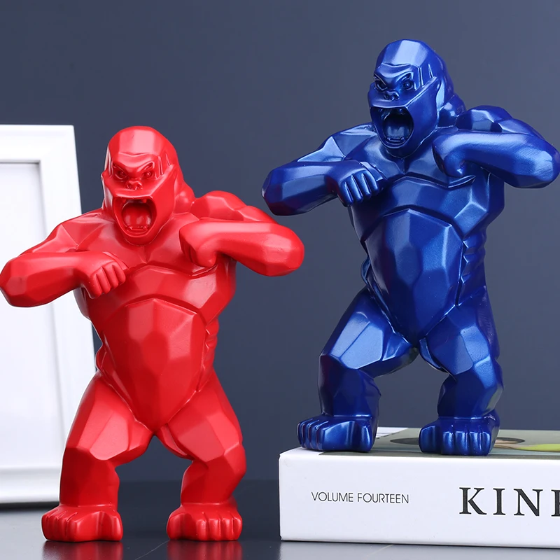 Новый орнамент обезьяны Кинг Конг для гостиной в скандинавском стиле