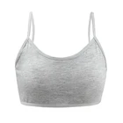 3 шт.лот детский хлопковый тренировочный бюстгальтер для девочек-подростков нижнее белье для подростков нижнее белье От 8 до 15 лет