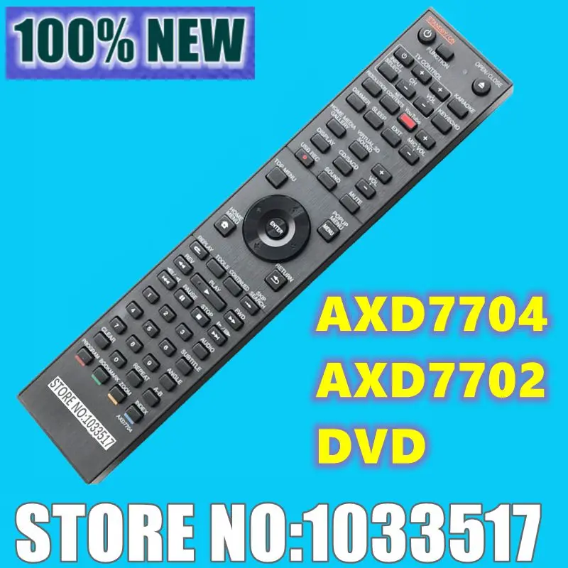 

Новый оригинальный пульт дистанционного управления для Pioneer AXD7704 AXD7702 DVD