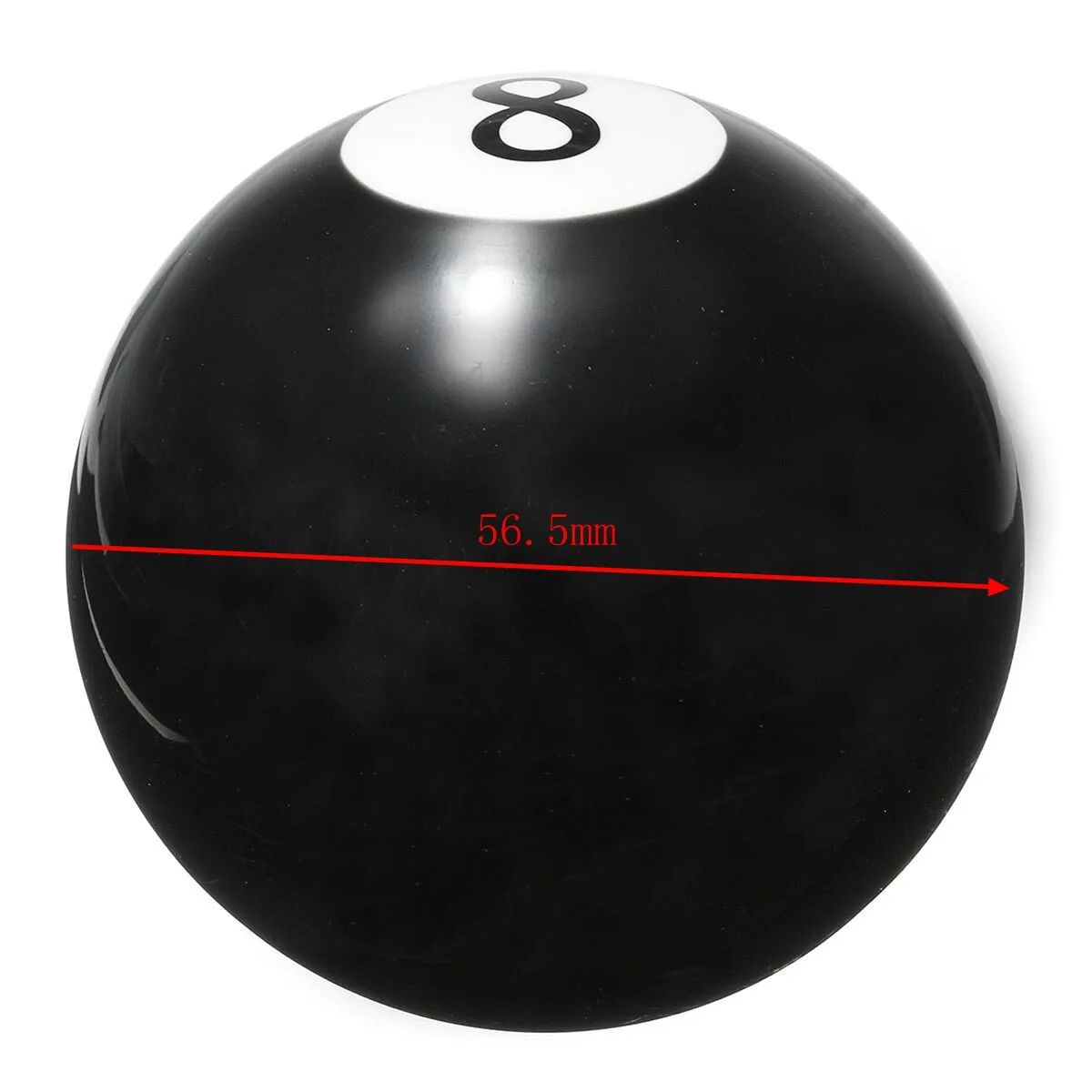 Универсальный автомобильный черный 8 шариковый рычаг переключения передач