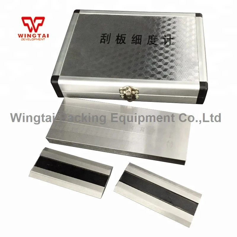 

Stainless steel Fineness Gauge Grindometer,Fineness of Grind gauge