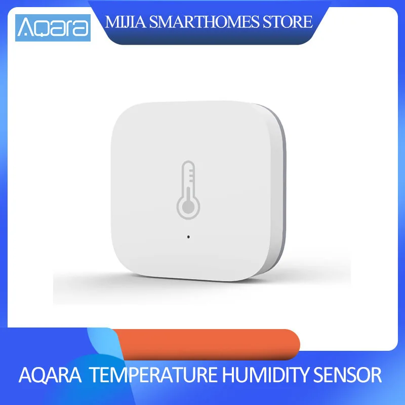 Оригинальный xiaomi AQara умный датчик температуры Hu mi dity ZigBee Wifi беспроводная работа с