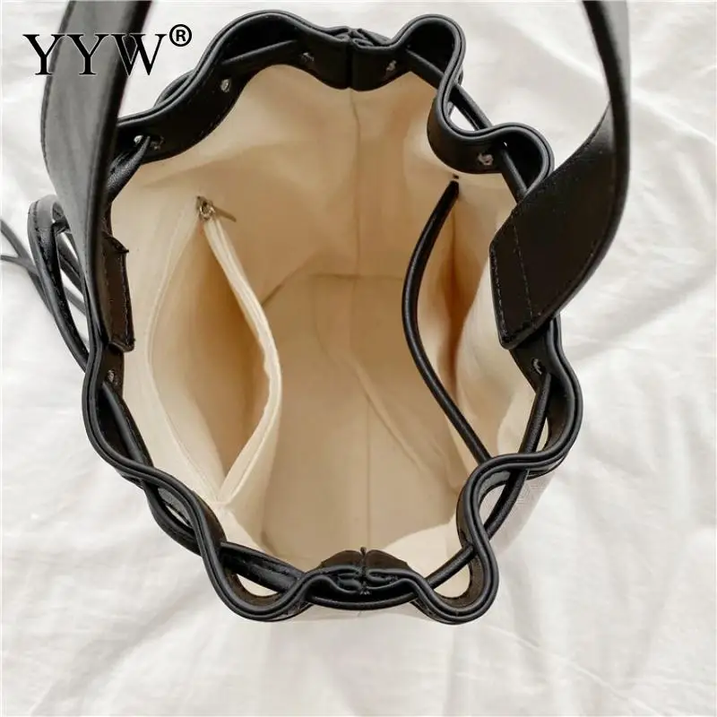 

Bucket Bag Small PU Leather Crossbody Bags Handbags for Women 2021 Trend Hand Bag Shoulder Bags for Women Women's Branded bolsa