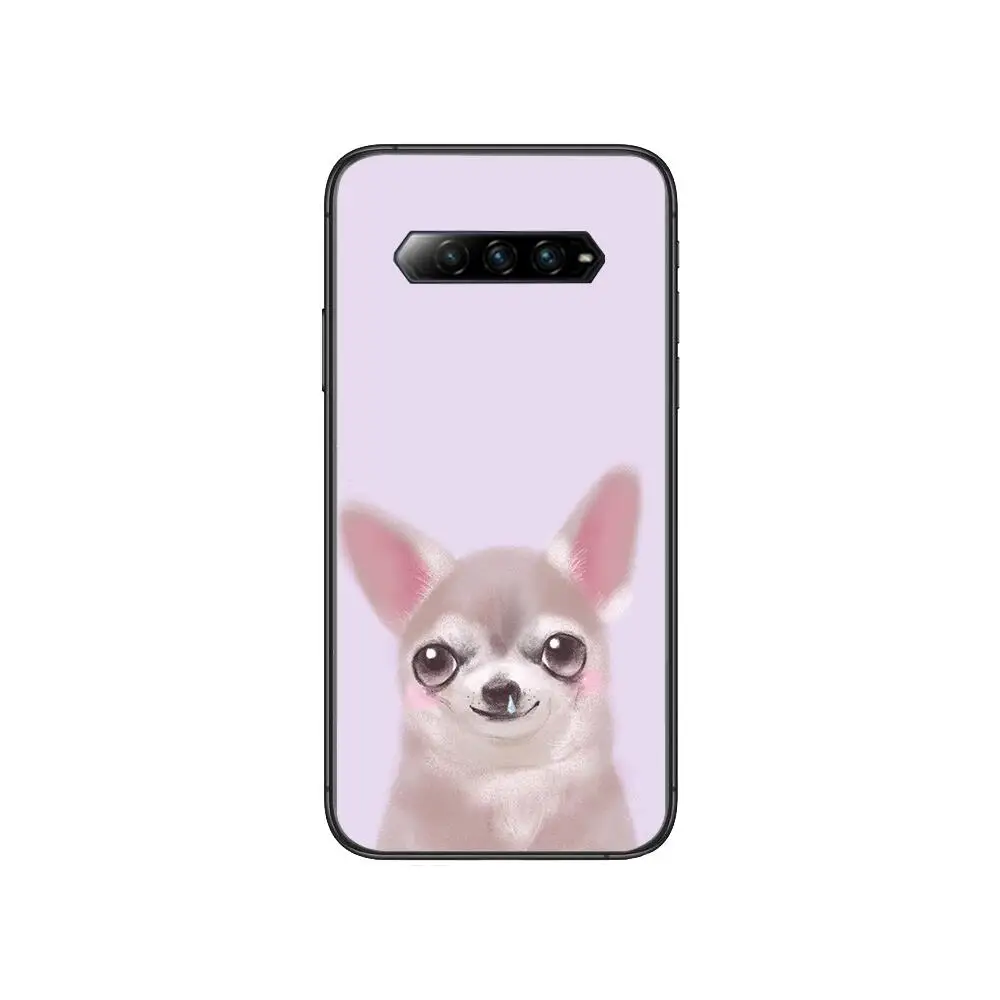 

Corgi Golden retriever Bulldog Cover Anime Phone Case For xiaomi Black Shark 2 3 3s 4 Pro Helo Black Cover Silicone Back Prett