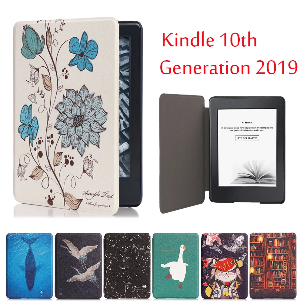 Защитный чехол для Amazon Kindle 10th 2019 полностью новый ультратонкий умный из