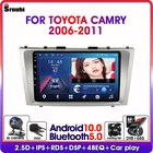 Автомагнитола на Android 10,0 для Toyota Camry 2006-2011, видеоплеер 2 Din с плавающим окошком и GPS-навигацией