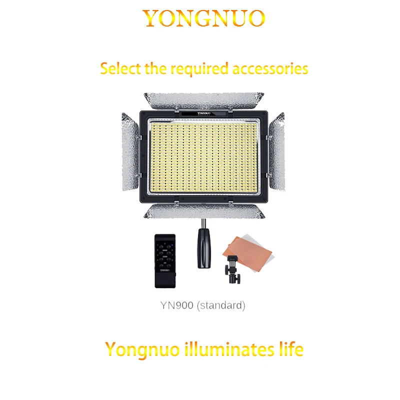 Светодиодная лампа для видеосъемки Yongnuo YN900 светодиодный видео светильник 3200 5500K
