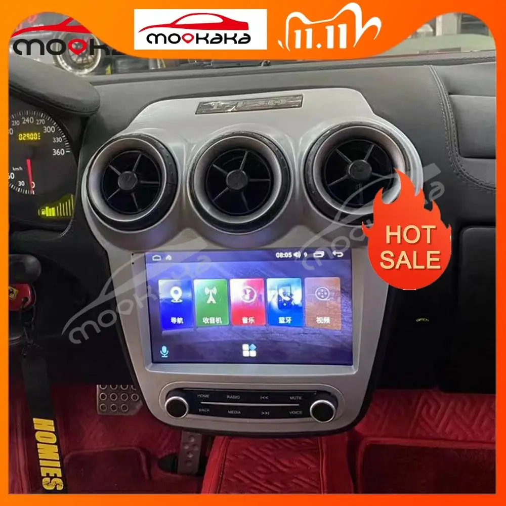 

Автомагнитола для Ferrari F430 2005-2009, Android 10,0, 6 + 128 ГБ