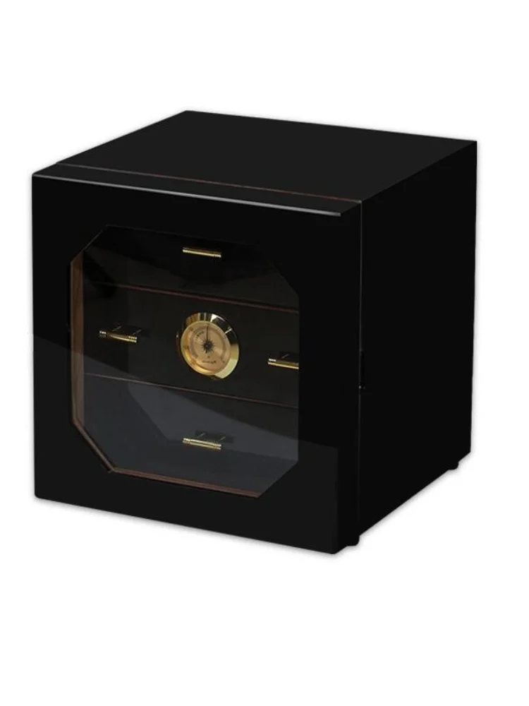 Роскошный красный или черный кедровый хьюмидор для сигар | Инструменты