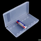 Пластиковый чехол-держатель для батарей 8x AA, жесткий пластиковый контейнер для хранения батарей