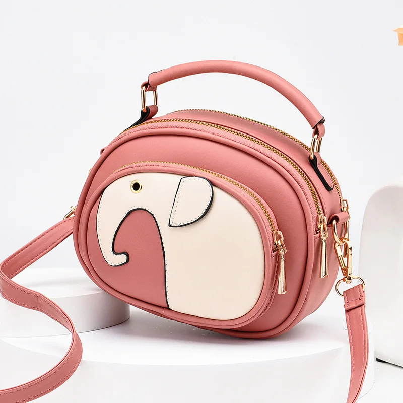

2020 Trend New Ladies Shoulder Bag Temperament All-match Handbag Cute Elephant Messenger Bag Bags for Women 2020