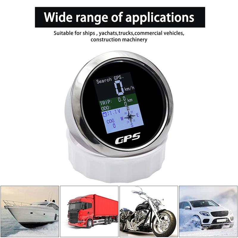 GPS-датчик скорости регулируемый борт вольтметр ODO COG измеритель для мотоцикла