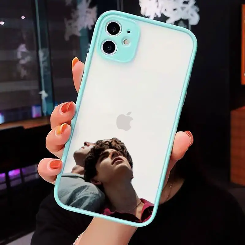 

Call Me by Your Name Phone Cases matte transparent For blue iPhone 7 8 x xs xr 11 12 pro plus max mini Clear Funda