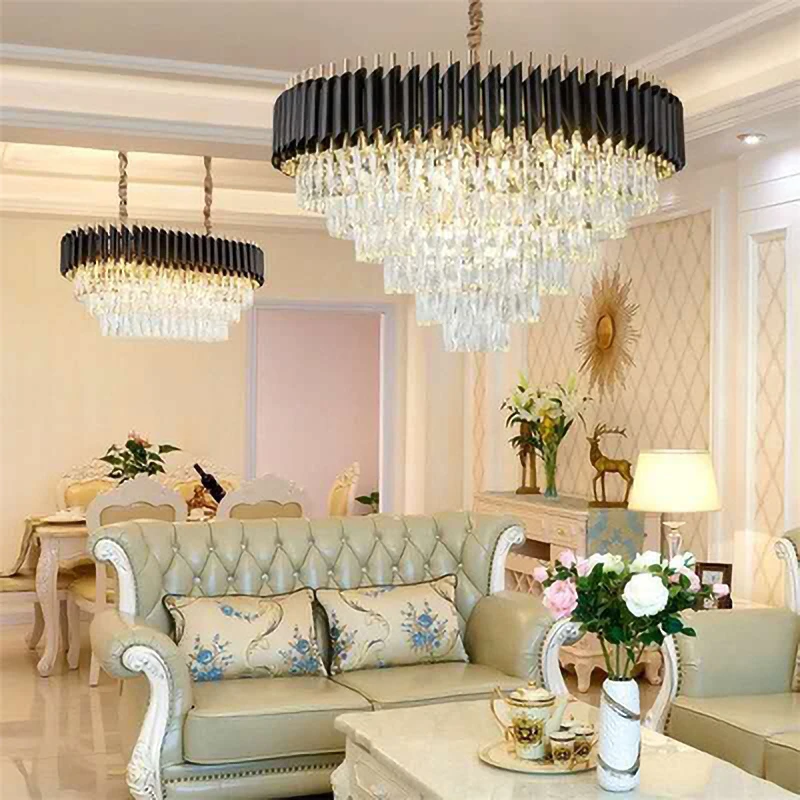 値段 豪華なデザインのクリスタルLEDシャンデリア,屋内照明,装飾的なシーリングライト,リビングルーム,ベッドルーム,宮殿,ホテル,バーに最適です。