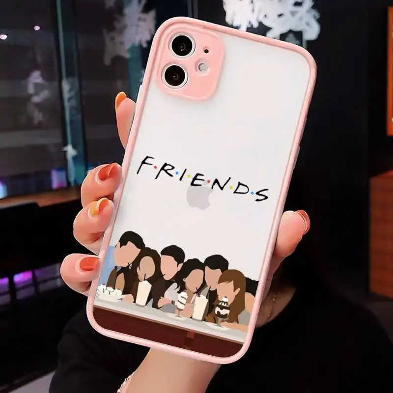 

Best friends American TV series Phone Cases matte transparent For iphone 7 8 11 12 plus mini x xs xr pro max cover